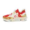 Luxe Storm Red | Mesh Sneakers White - Image 5