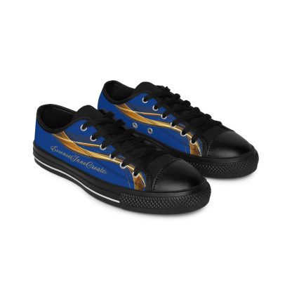 EssenceInnoCreate Striped Dark Blue | Ladies LowTop Sneakers
