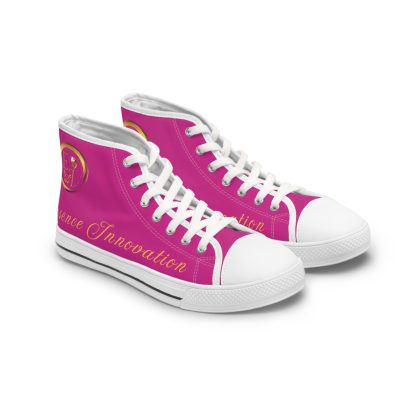 Essence Innovation Pink | Classic White Trim HighTops