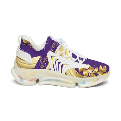 Luxe Storm Purple | Mesh Sneakers White - Image 7