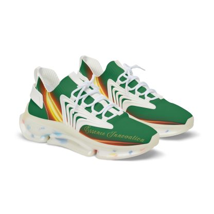 Green Trendsetter Flame White | Mens Performance Sneakers