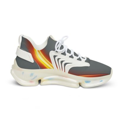 Dark Grey Trendsetter Flame White | Mens Performance Sneakers - Image 4