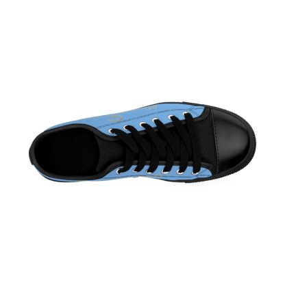 LowTop Sneakers Light Blue | EssenceInnoCreate Streetwear - Image 3