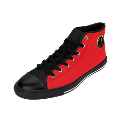 Mens HighTops Red | Essence Innovation Classic Sneakers - Image 6