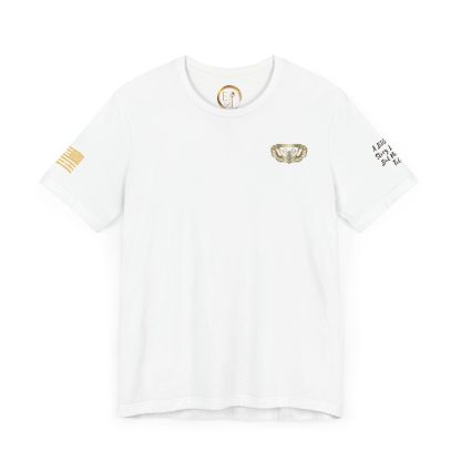 Essence White Veteran Tee – Clean Tribute T-Shirt - Image 4