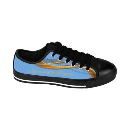 EssenceInnoCreate Striped Light Blue | Ladies LowTop Sneakers - Image 7