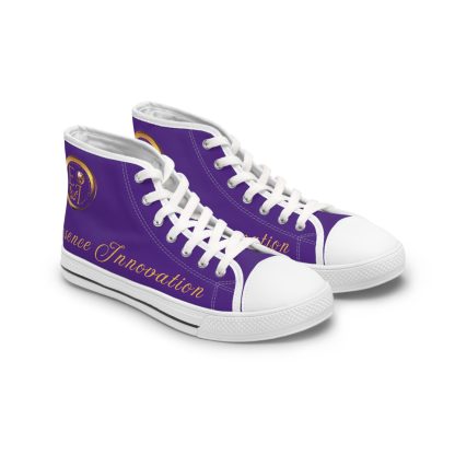 Essence Innovation Purple | Classic White Trim HighTops