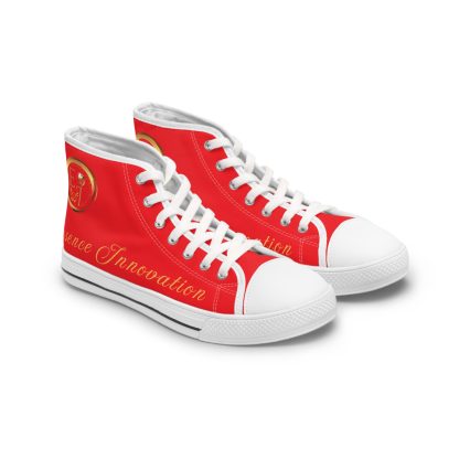 Essence Innovation Red | Classic White Trim HighTops