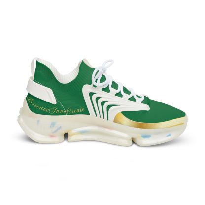 EssenceInnoCreate Green | Men’s White Trim Mesh Sneakers - Image 4