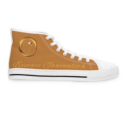 Essence Innovation Light Brown | Classic White Trim HighTops - Image 4