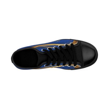 EssenceInnoCreate Striped Dark Blue | Ladies LowTop Sneakers - Image 3