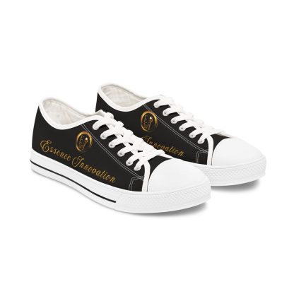 Ladies EssenceInno Black | Classic White Trim LowTops