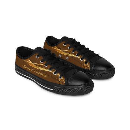 EssenceInnoCreate Striped Brown | Ladies LowTop Sneakers