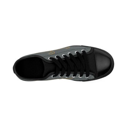 LowTop Sneakers Dark Grey | EssenceInnoCreate Streetwear - Image 3