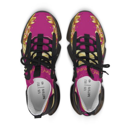 Luxe Lightning Pink | Mesh Sneakers Black - Image 2