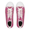 Floral Butterfly Pink | White Trim Bohemian HighTops - Image 2
