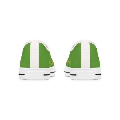 Ladies EssenceInno Light Green | Classic White Trim LowTops - Image 7