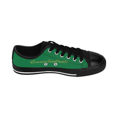 LowTop Sneakers Green | EssenceInnoCreate Streetwear - Image 5