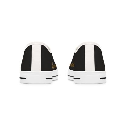 Ladies EssenceInno Black | Classic White Trim LowTops - Image 7