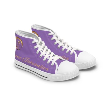 Essence Innovation Light Purple | Classic White Trim HighTops