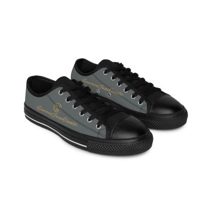 LowTop Sneakers Dark Grey | EssenceInnoCreate Streetwear