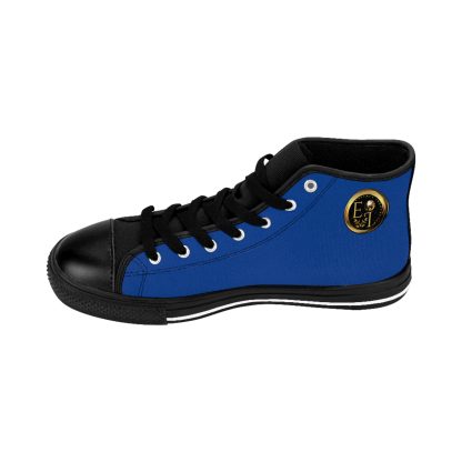 Mens HighTops Dark Blue | Essence Innovation Classic Sneakers - Image 8