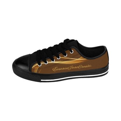 EssenceInnoCreate Striped Brown | Ladies LowTop Sneakers - Image 4