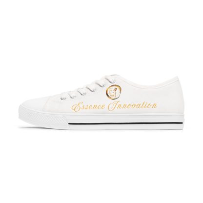 Ladies EssenceInno White | Classic White Trim LowTops - Image 2