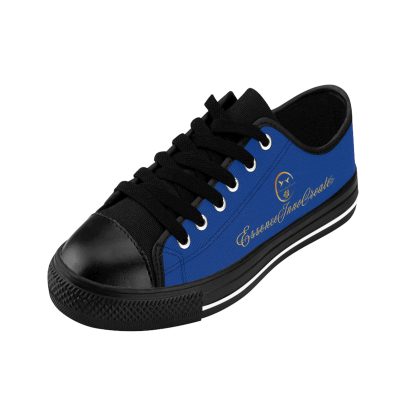 LowTop Sneakers Dark Blue | EssenceInnoCreate Streetwear - Image 6