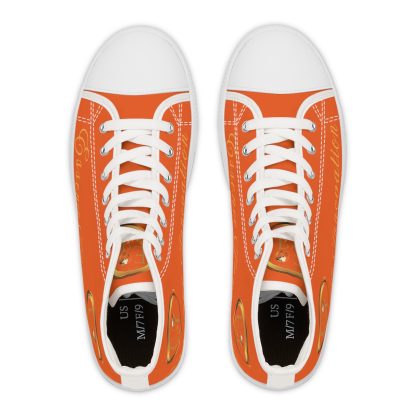 Essence Innovation Orange | Classic White Trim HighTops - Image 2