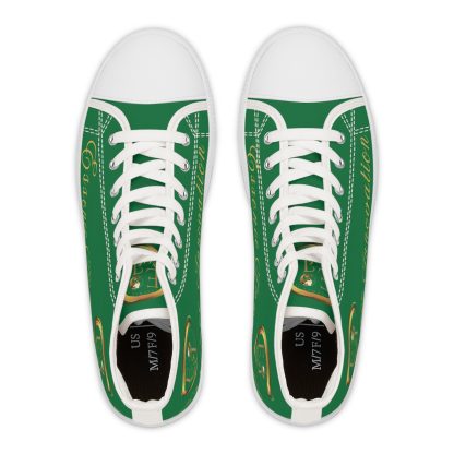 Essence Innovation Green | Classic White Trim HighTops - Image 2