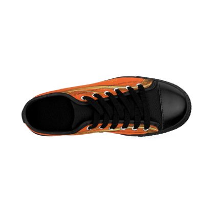 EssenceInnoCreate Striped Orange | Ladies LowTop Sneakers - Image 3