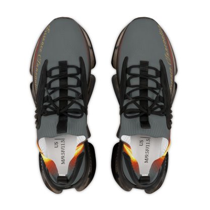 Dark Grey Trendsetter Flame Black | Mens Performance Sneakers - Image 2