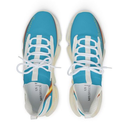 Turquoise Trendsetter Flame White | Mens Performance Sneakers - Image 2