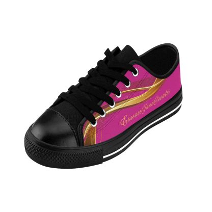 EssenceInnoCreate Striped Pink | Ladies LowTop Sneakers - Image 6