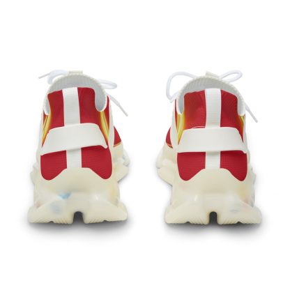 Red Trendsetter Flame White | Mens Performance Sneakers - Image 3