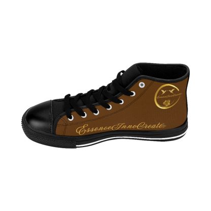 HighTop Sneakers Brown | EssenceInnoCreate Streetwear - Image 8