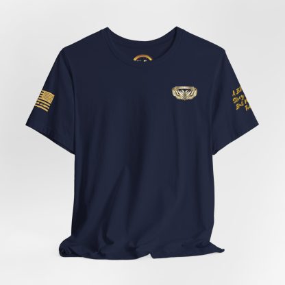 Essence Navy Veteran Tee – Deep Patriotic T-Shirt - Image 7
