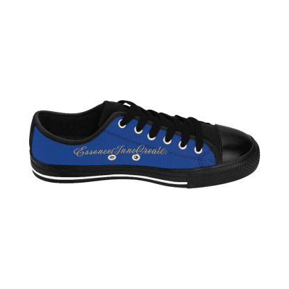 LowTop Sneakers Dark Blue | EssenceInnoCreate Streetwear - Image 5