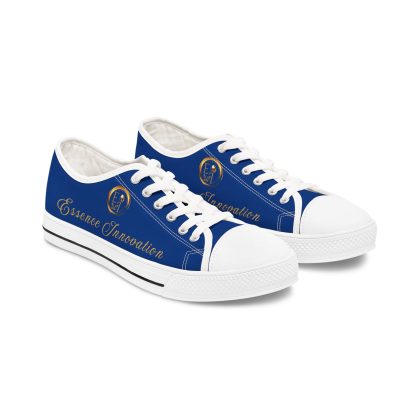 Ladies EssenceInno Dark Blue | Classic White Trim LowTops