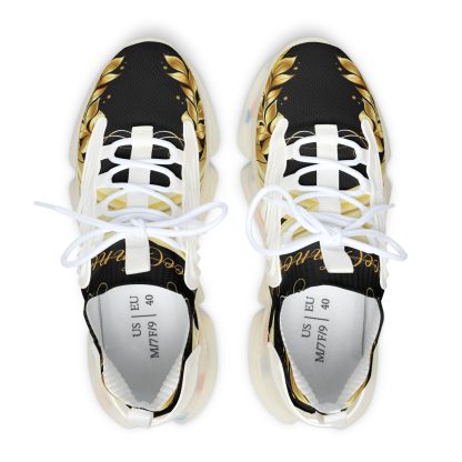 Luxe Storm Black | Mesh Sneakers White - Image 2