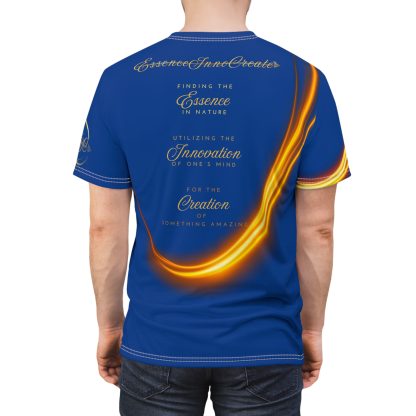 Dark Blue Trendsetters Flame Tee | EssenceInnoCreate - Image 8