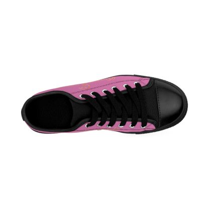 LowTop Sneakers Light Pink | EssenceInnoCreate Streetwear - Image 3