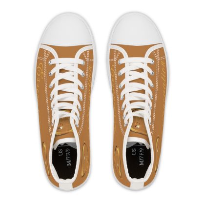 Essence Innovation Light Brown | Classic White Trim HighTops - Image 2