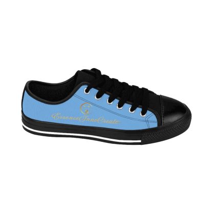 LowTop Sneakers Light Blue | EssenceInnoCreate Streetwear - Image 7