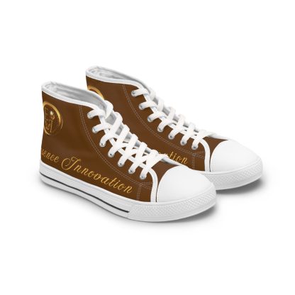 Essence Innovation Brown | Classic White Trim HighTops