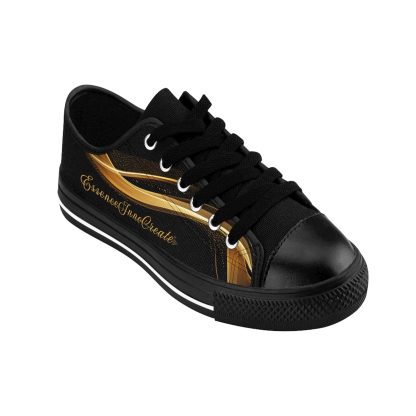 EssenceInnoCreate Striped Black | Ladies LowTop Sneakers