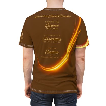 Brown Trendsetters Flame Tee | EssenceInnoCreate - Image 8