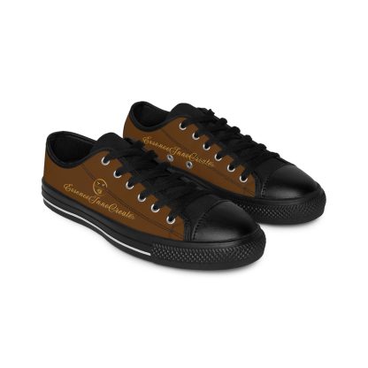 LowTop Sneakers Brown | EssenceInnoCreate Streetwear