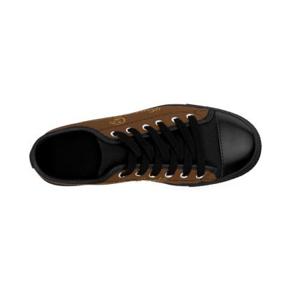 LowTop Sneakers Brown | EssenceInnoCreate Streetwear - Image 3